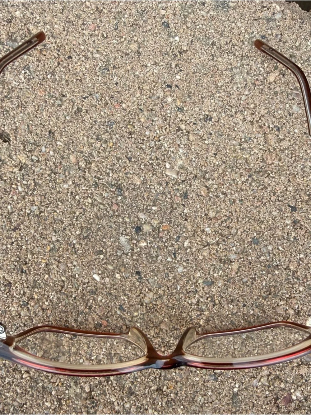Vera Wang Red Cat-Eye Eye Glass Frames 54 14 145 Titanium (Frames Only)